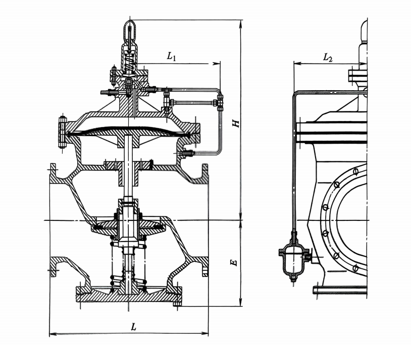 High-pressure floating ball valve