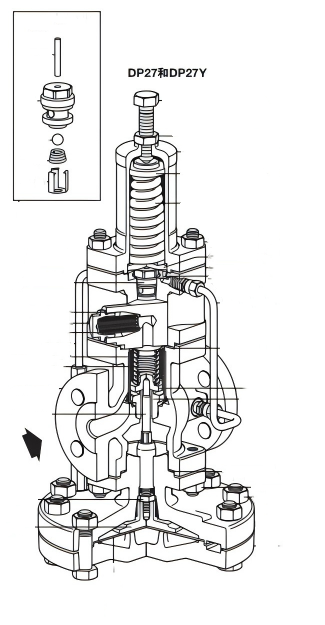 High-pressure floating ball valve
