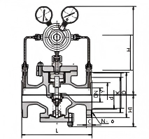 High-pressure floating ball valve