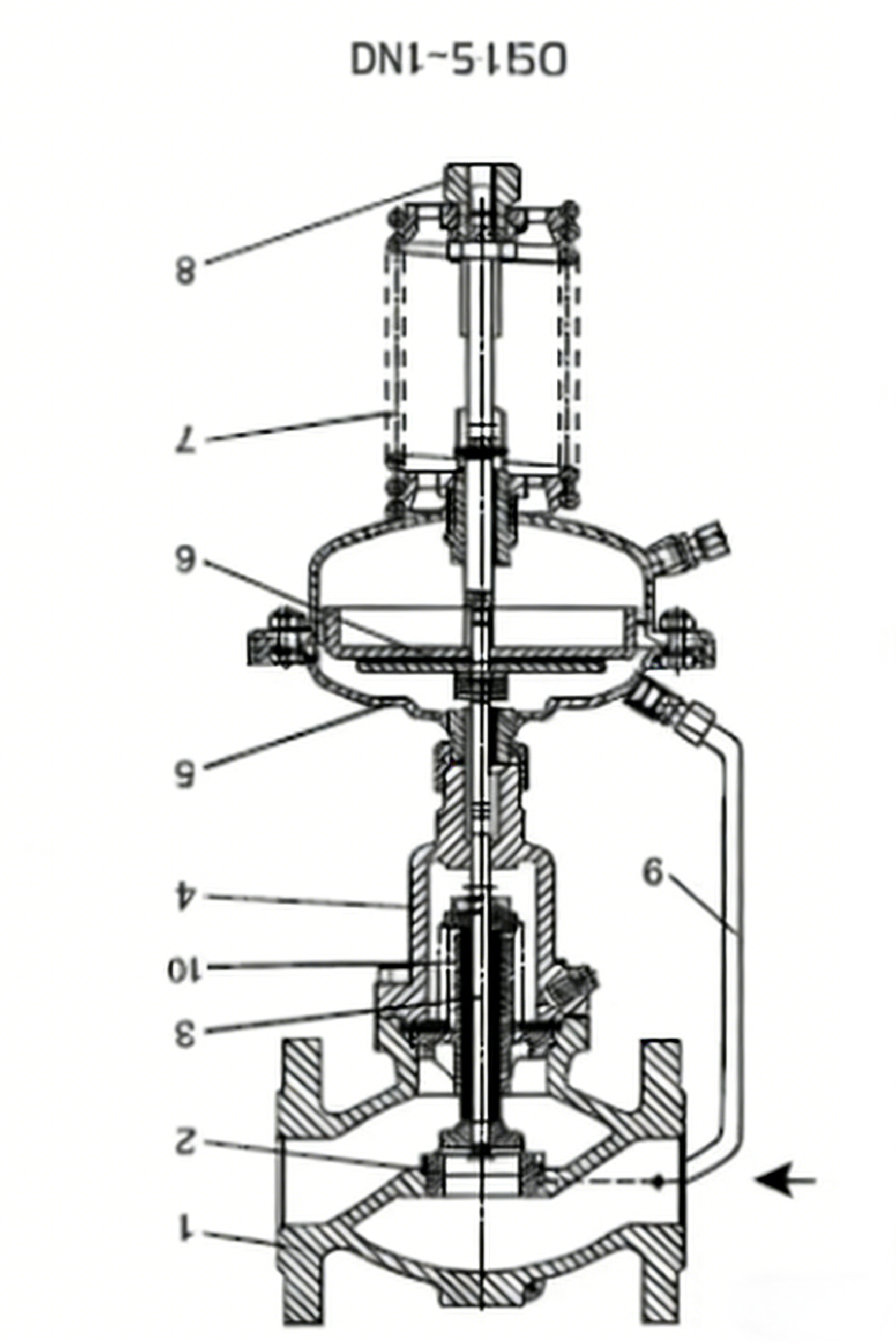 High-pressure floating ball valve