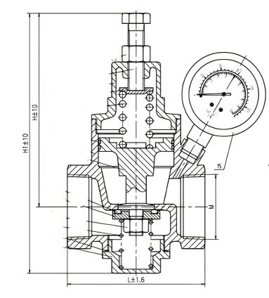 High-pressure floating ball valve